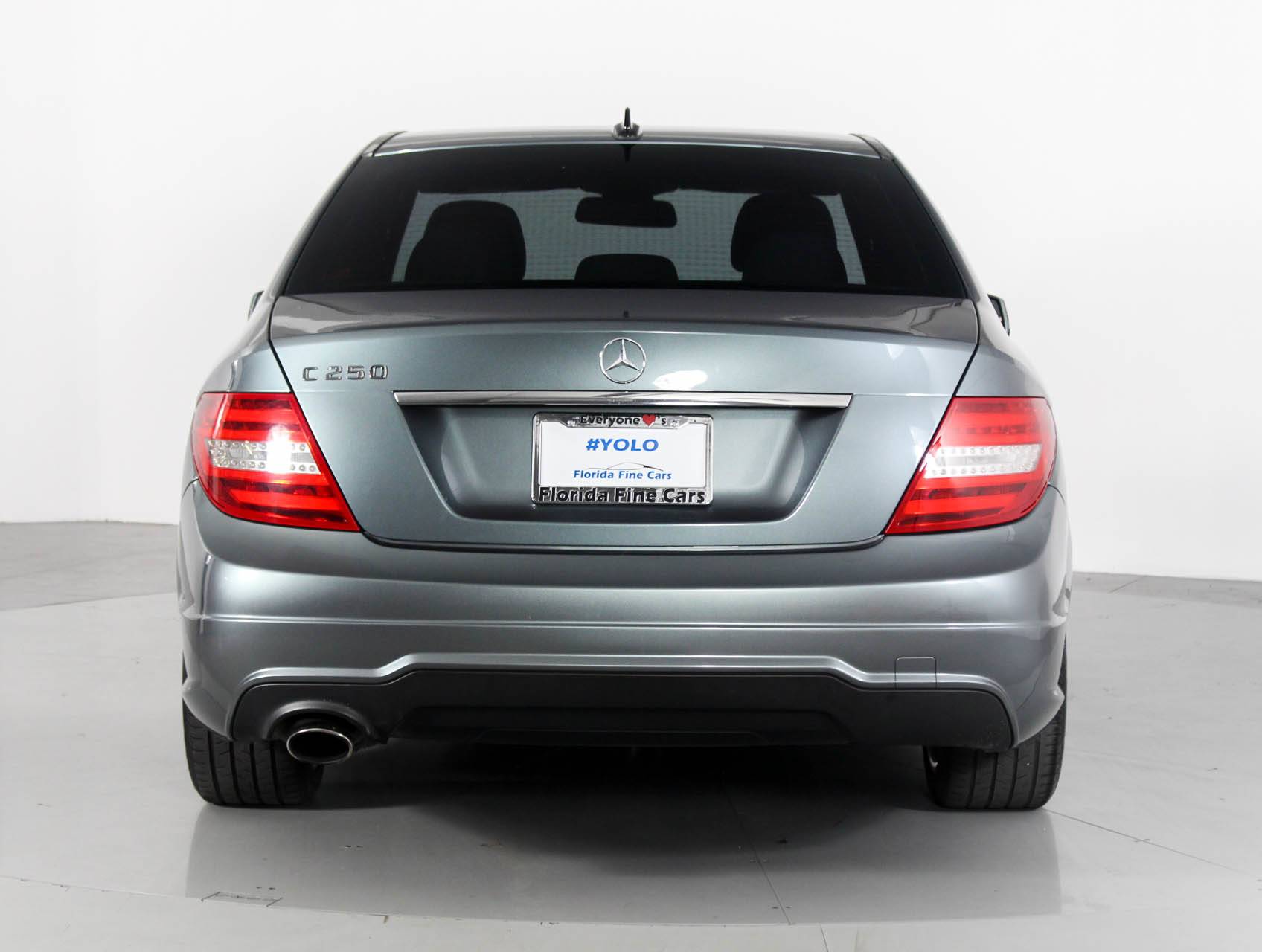 Florida Fine Cars - Used MERCEDES-BENZ C CLASS 2012 MIAMI C250