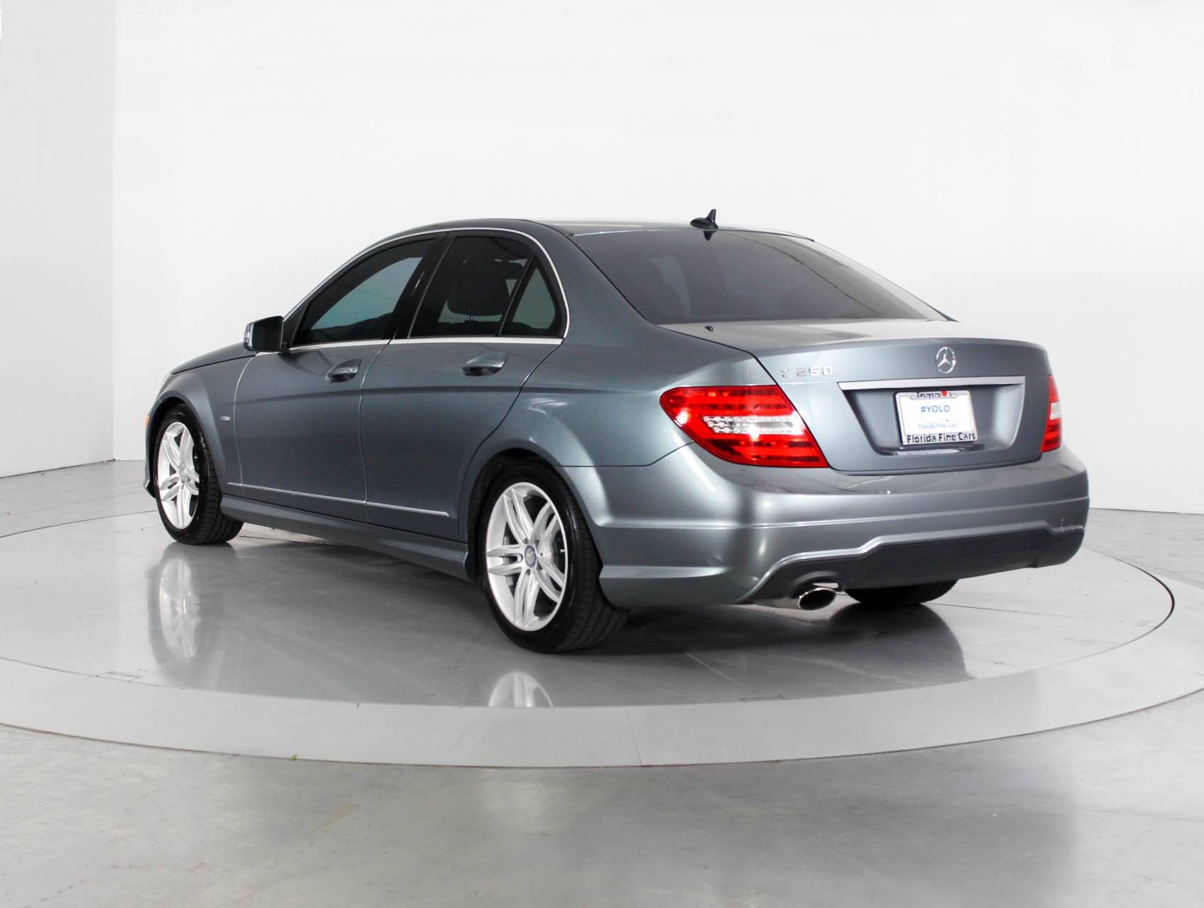 Florida Fine Cars - Used MERCEDES-BENZ C CLASS 2012 MIAMI C250