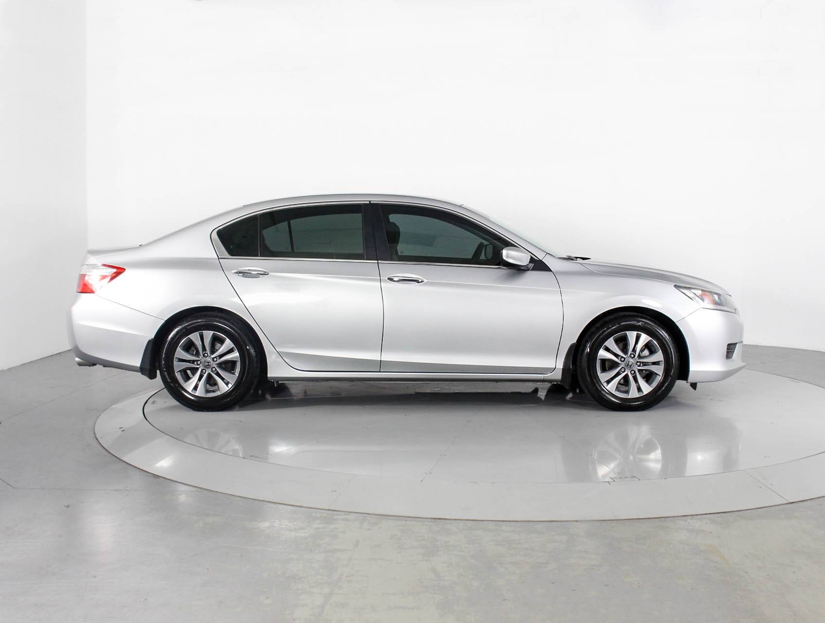 Used 2015 HONDA ACCORD LX for sale in WEST PALM | 87639