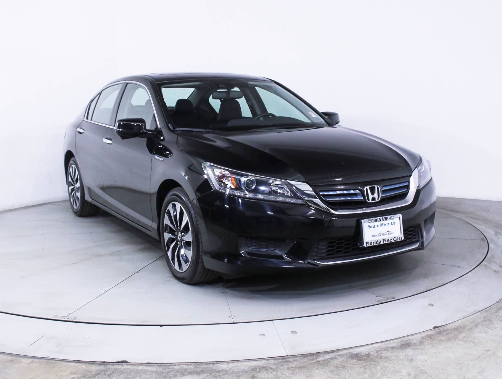 Florida Fine Cars - Used HONDA ACCORD HYBRID 2015 MARGATE HYBRID EX-L