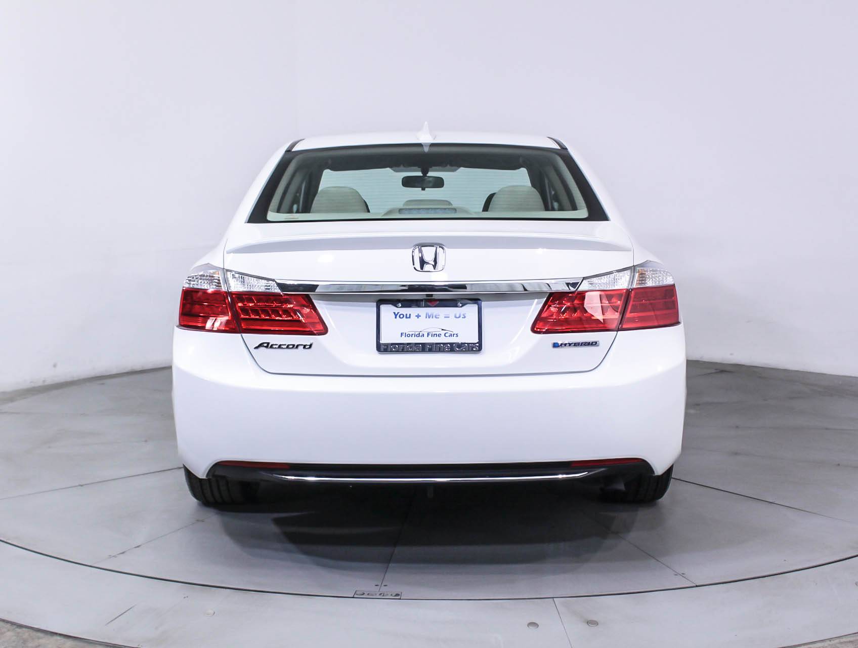 Florida Fine Cars - Used HONDA ACCORD HYBRID 2014 MARGATE Hybrid