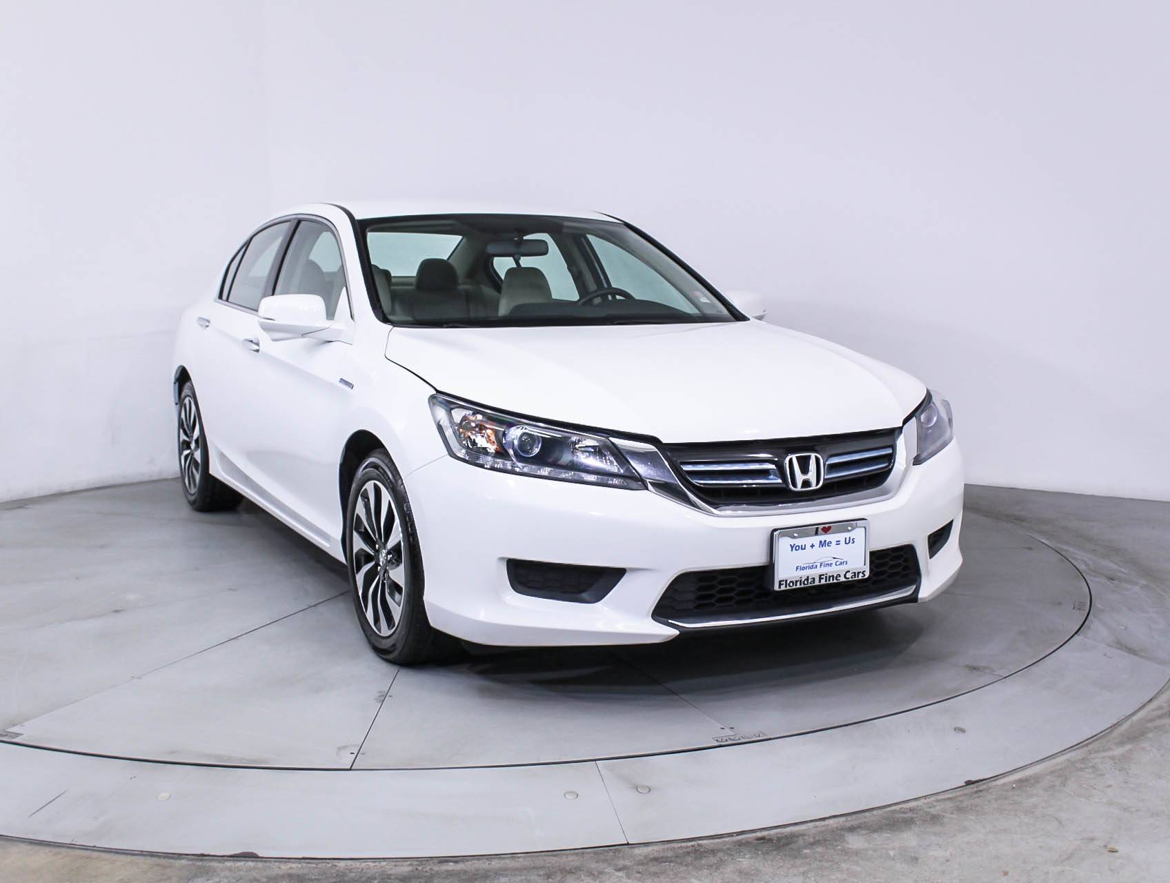 Florida Fine Cars - Used HONDA ACCORD HYBRID 2014 MARGATE Hybrid