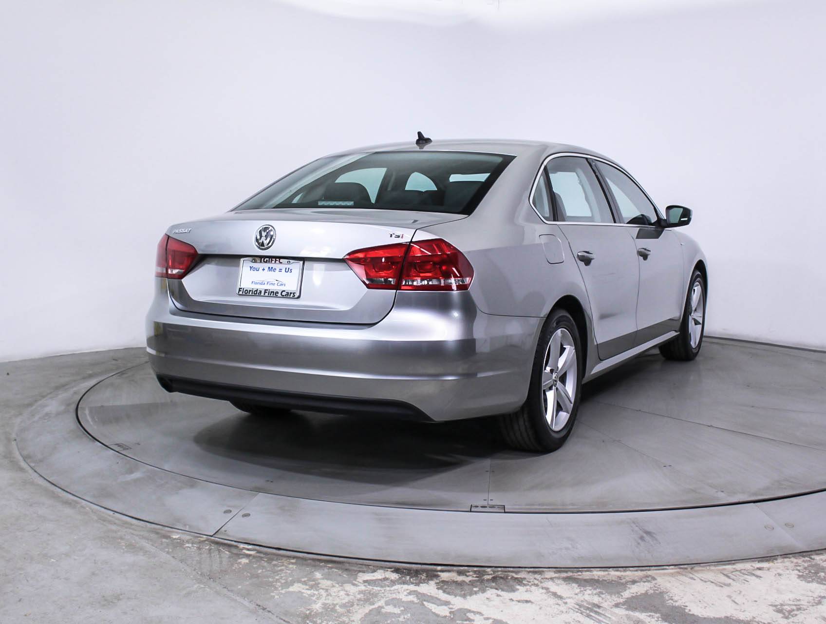 Florida Fine Cars - Used VOLKSWAGEN PASSAT 2014 MIAMI Wolfsburg