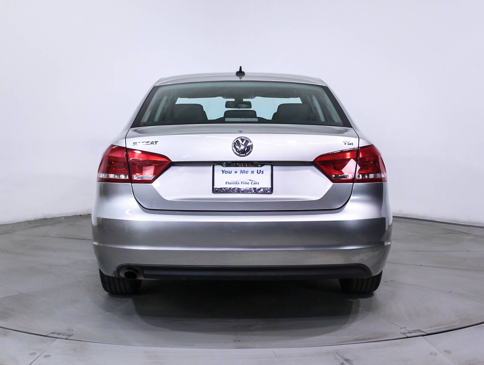 Florida Fine Cars - Used VOLKSWAGEN PASSAT 2014 MIAMI Wolfsburg