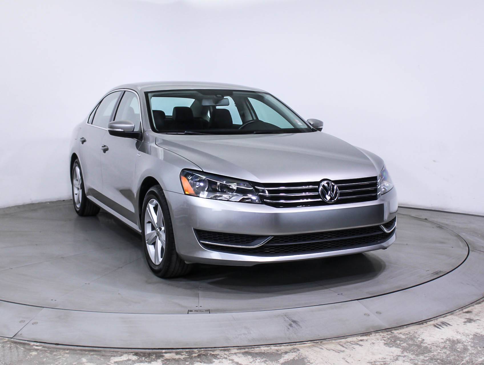 Florida Fine Cars - Used VOLKSWAGEN PASSAT 2014 MIAMI Wolfsburg