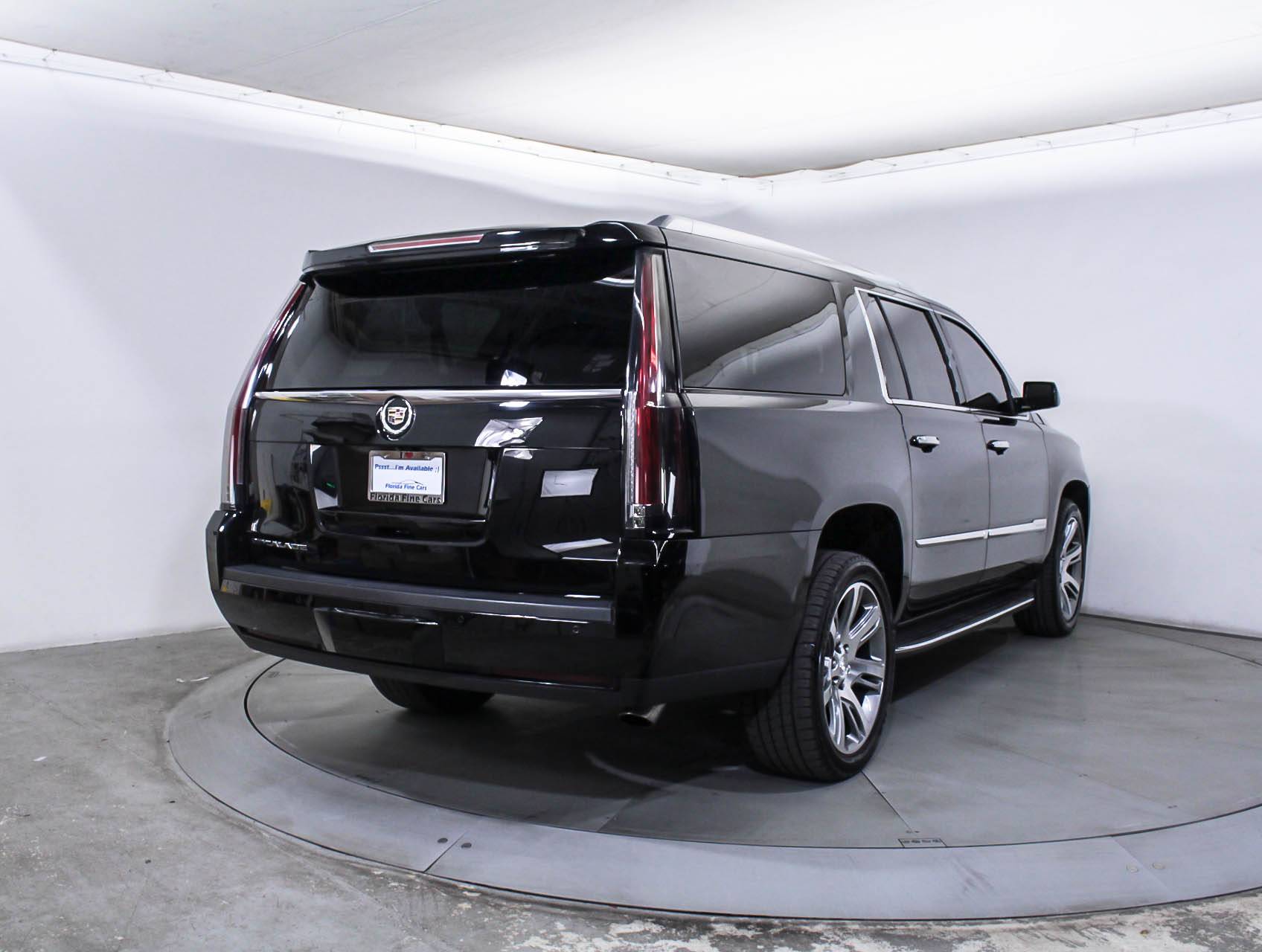 Florida Fine Cars - Used CADILLAC ESCALADE ESV 2015 WEST PALM LUXURY