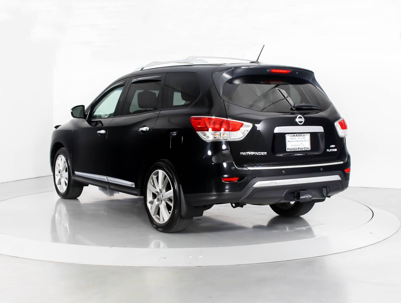 Florida Fine Cars - Used NISSAN PATHFINDER 2015 WEST PALM Platinum Awd