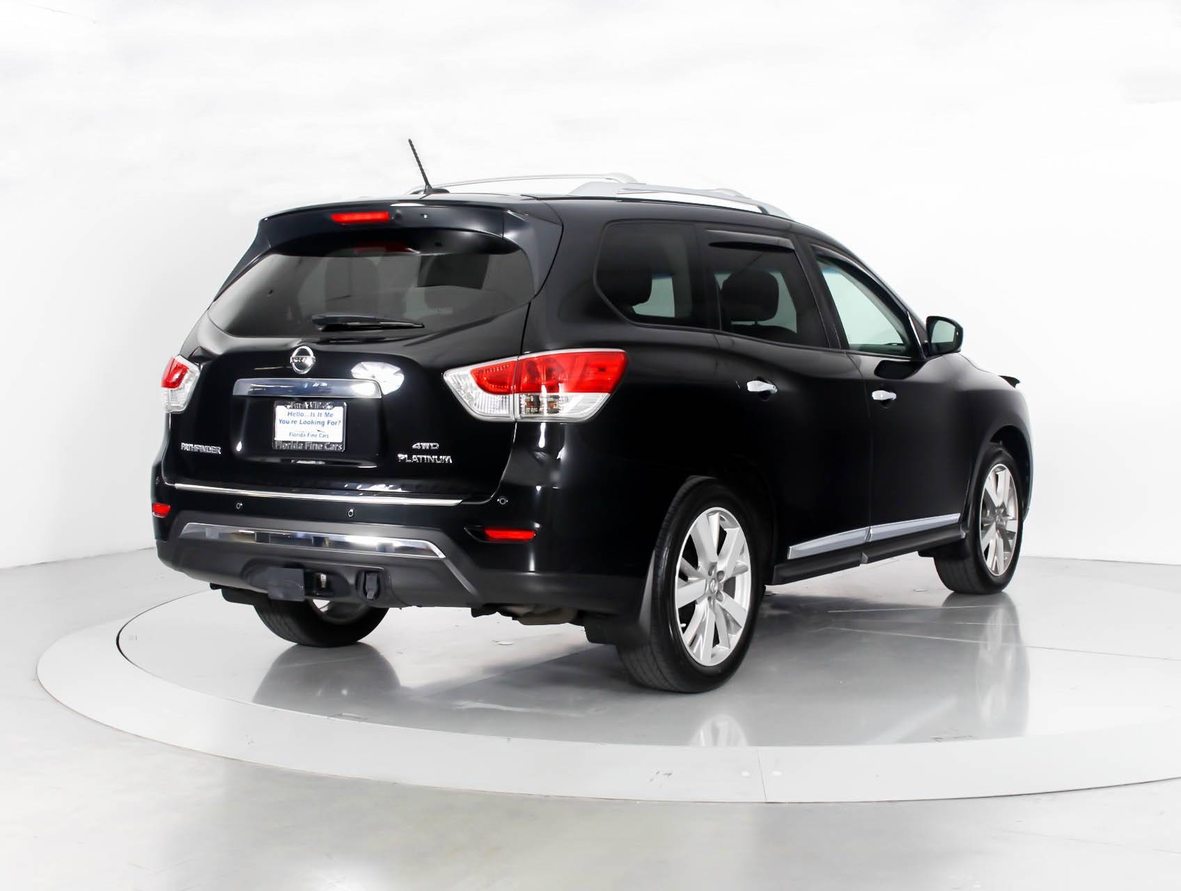 Florida Fine Cars - Used NISSAN PATHFINDER 2015 WEST PALM Platinum Awd