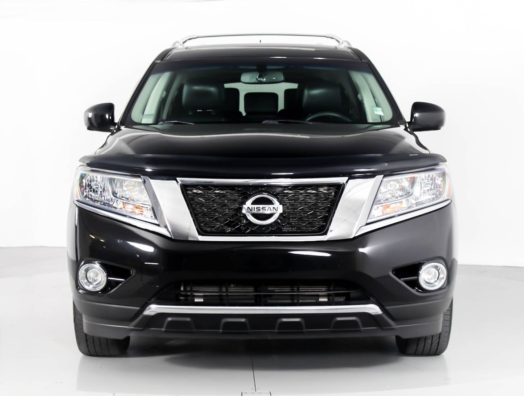 Florida Fine Cars - Used NISSAN PATHFINDER 2015 WEST PALM Platinum Awd