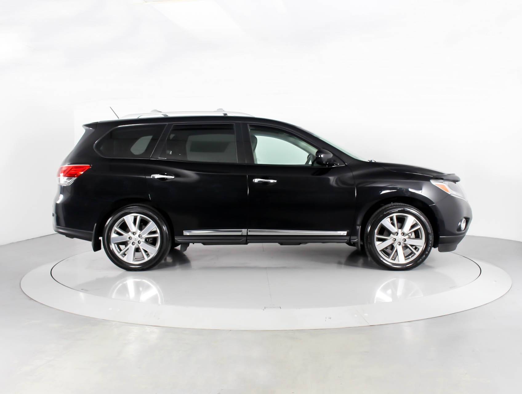 Florida Fine Cars - Used NISSAN PATHFINDER 2015 WEST PALM Platinum Awd