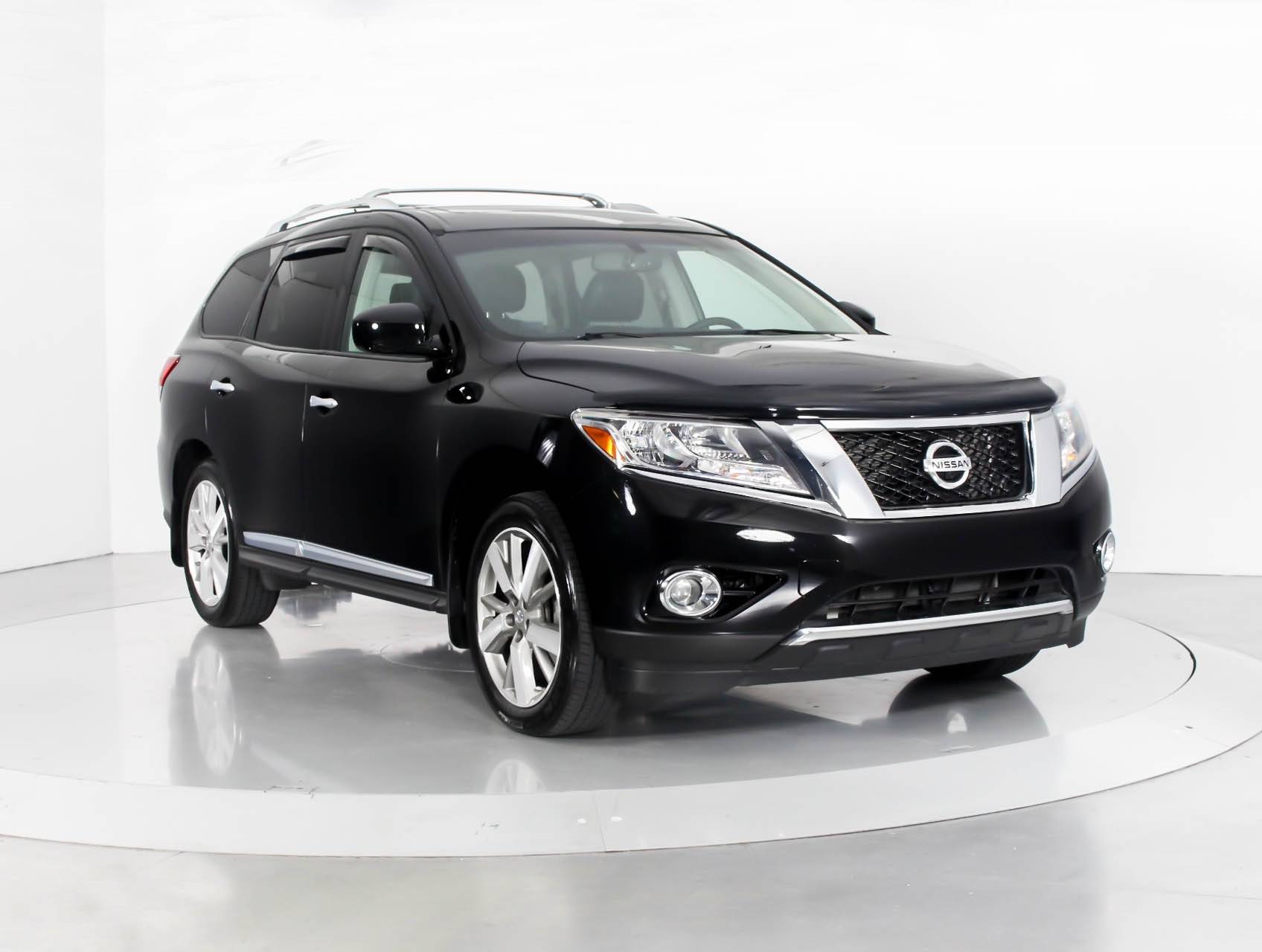 Florida Fine Cars - Used NISSAN PATHFINDER 2015 WEST PALM Platinum Awd