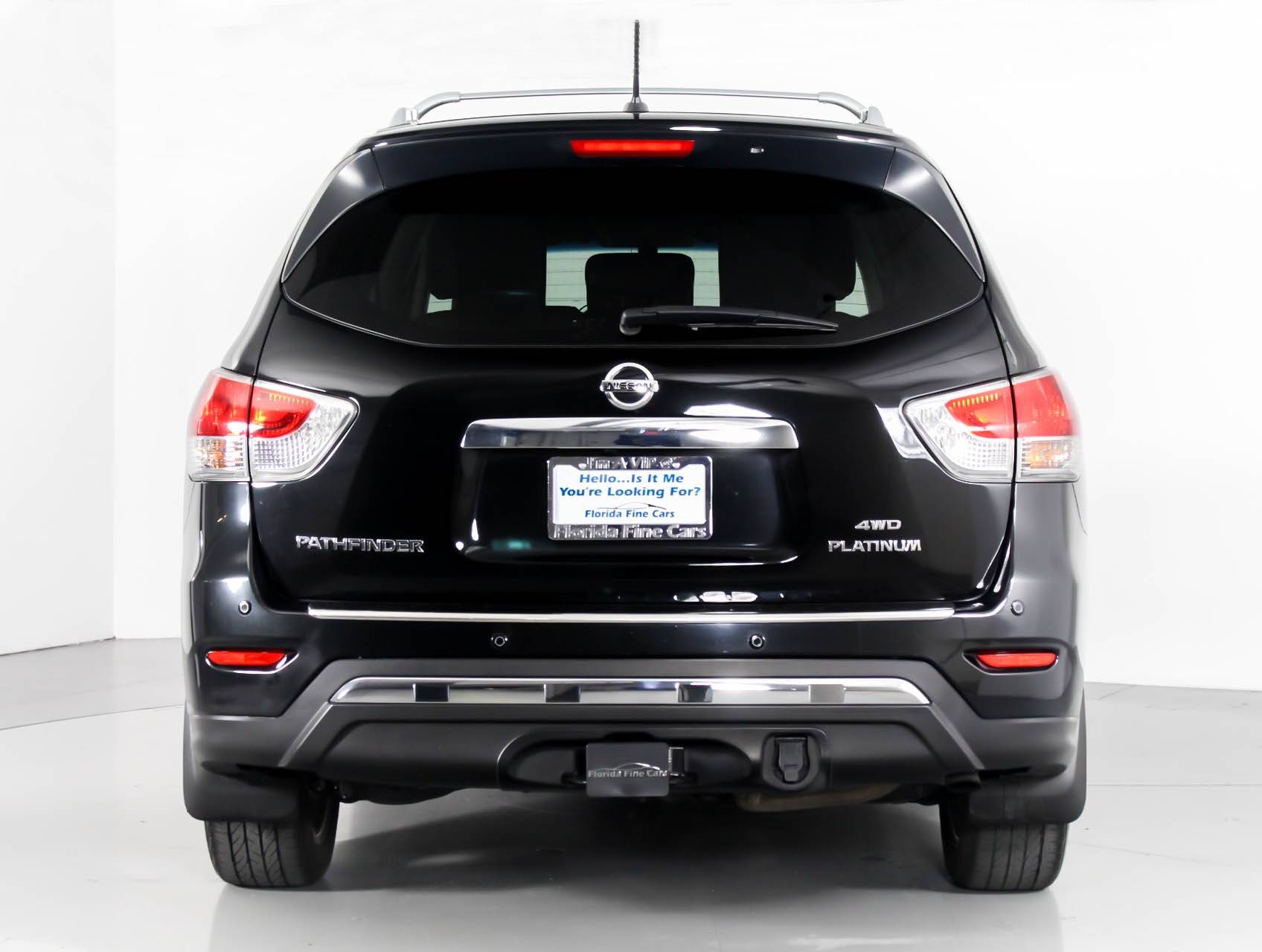 Florida Fine Cars - Used NISSAN PATHFINDER 2015 WEST PALM Platinum Awd