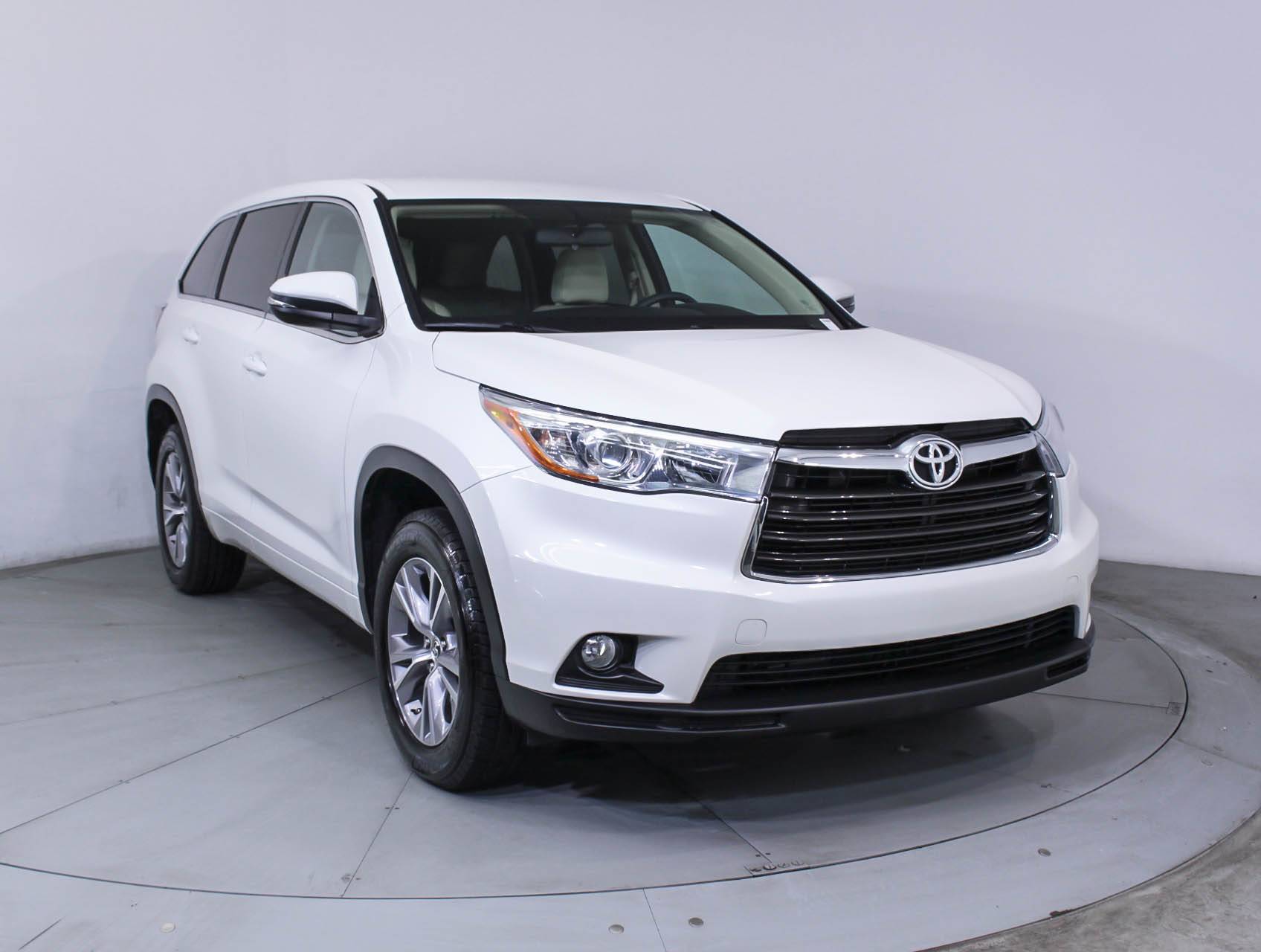 Florida Fine Cars - Used TOYOTA HIGHLANDER 2016 HOLLYWOOD Le Plus