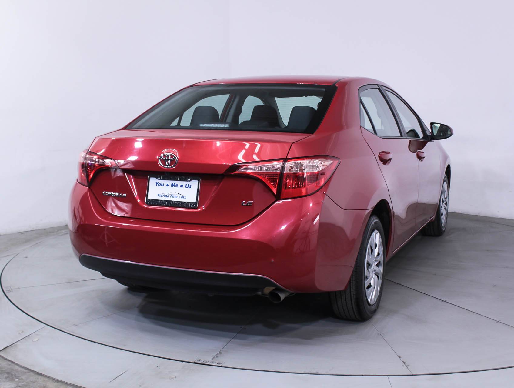 Florida Fine Cars - Used TOYOTA COROLLA 2017 MIAMI Le