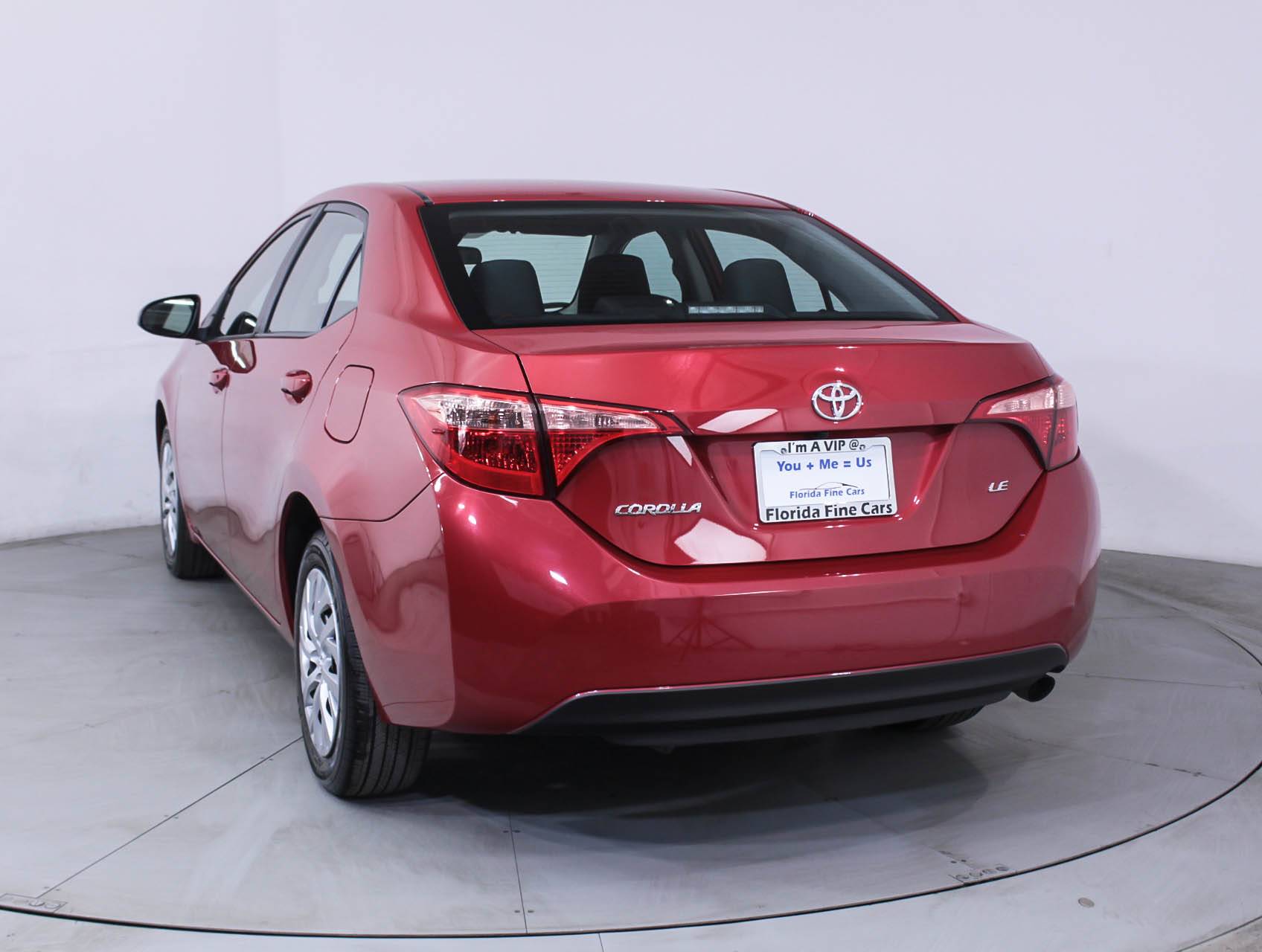 Florida Fine Cars - Used TOYOTA COROLLA 2017 MIAMI Le