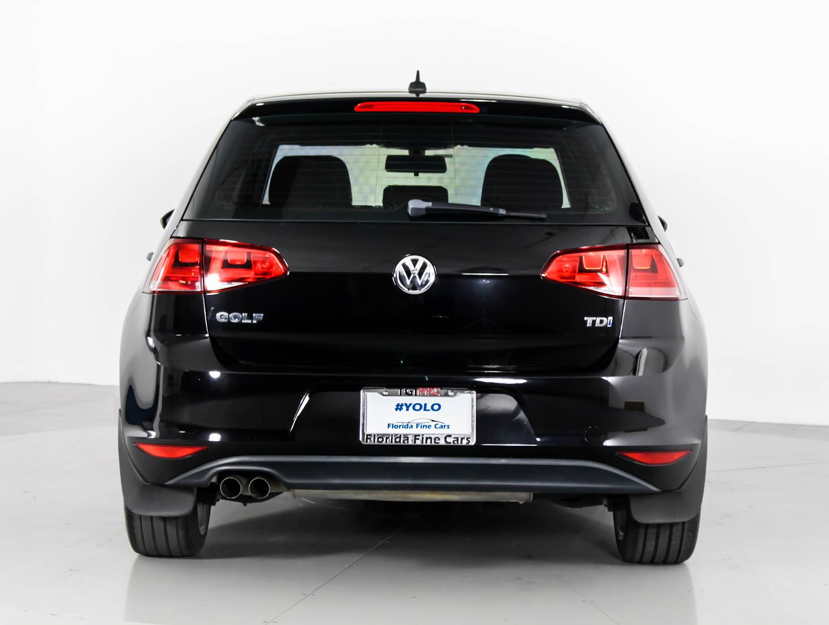 Florida Fine Cars - Used VOLKSWAGEN GOLF 2015 WEST PALM TDI SEL