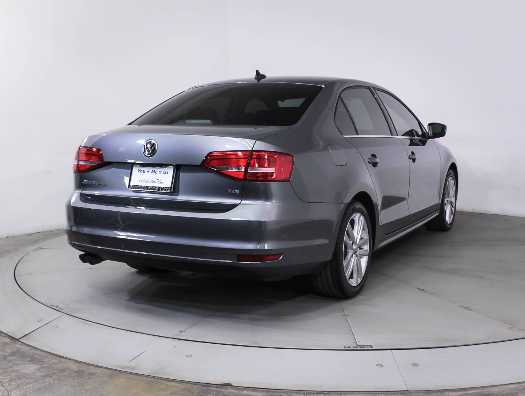 Florida Fine Cars - Used VOLKSWAGEN JETTA 2015 MIAMI TDI SEL