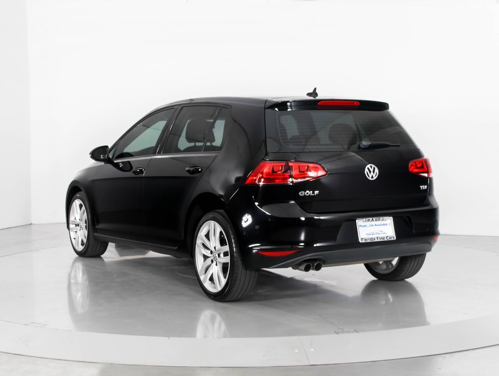 Florida Fine Cars - Used VOLKSWAGEN GOLF 2015 WEST PALM Tdi Sel