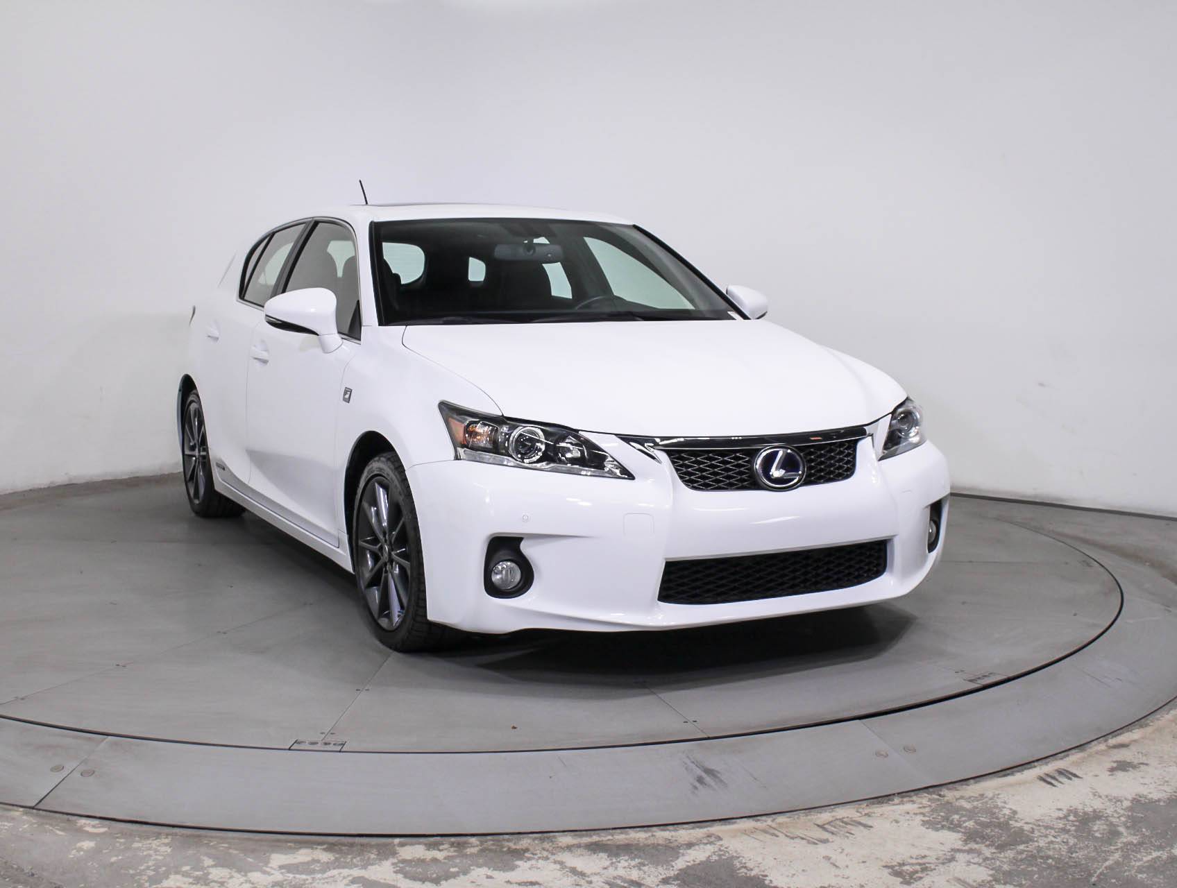 Florida Fine Cars - Used LEXUS CT 200H 2013 MIAMI F Sport