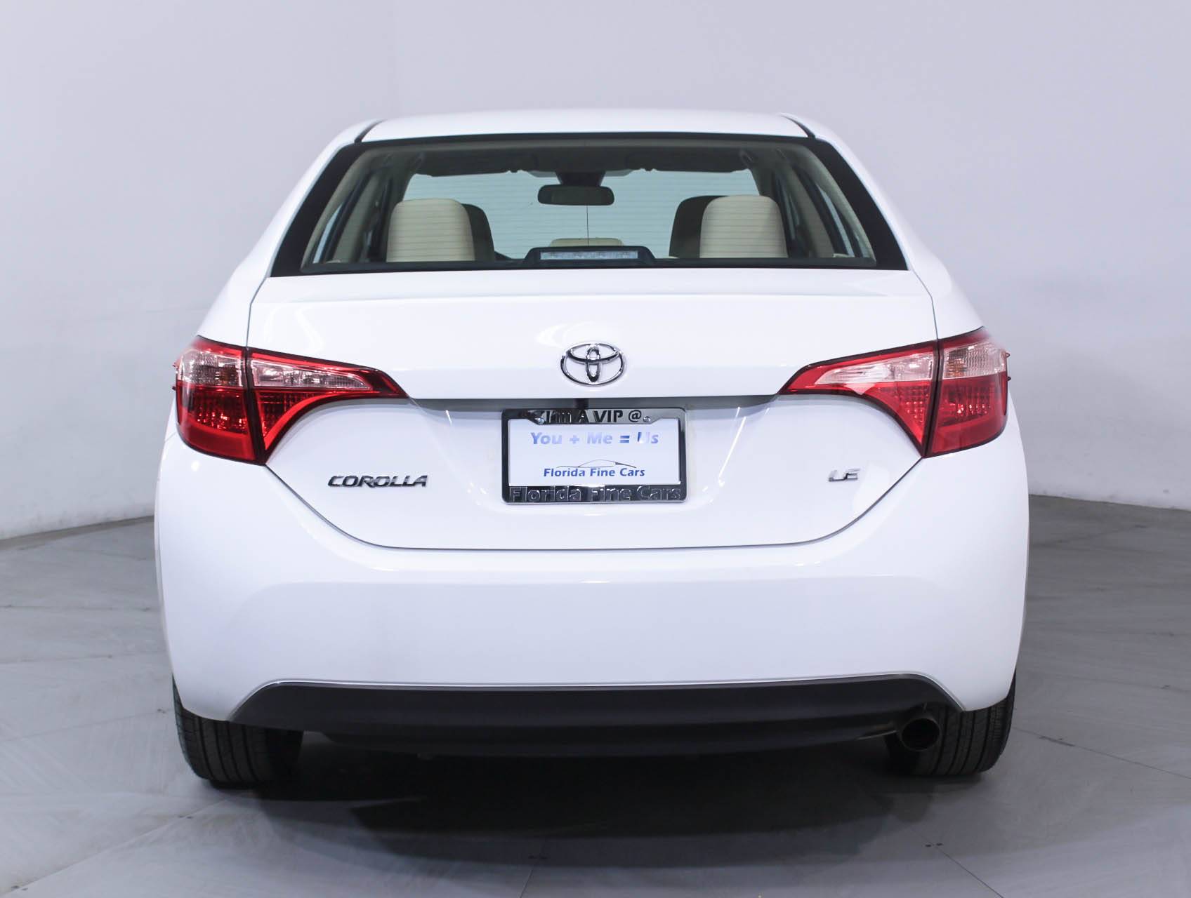 Florida Fine Cars - Used TOYOTA COROLLA 2017 MIAMI Le