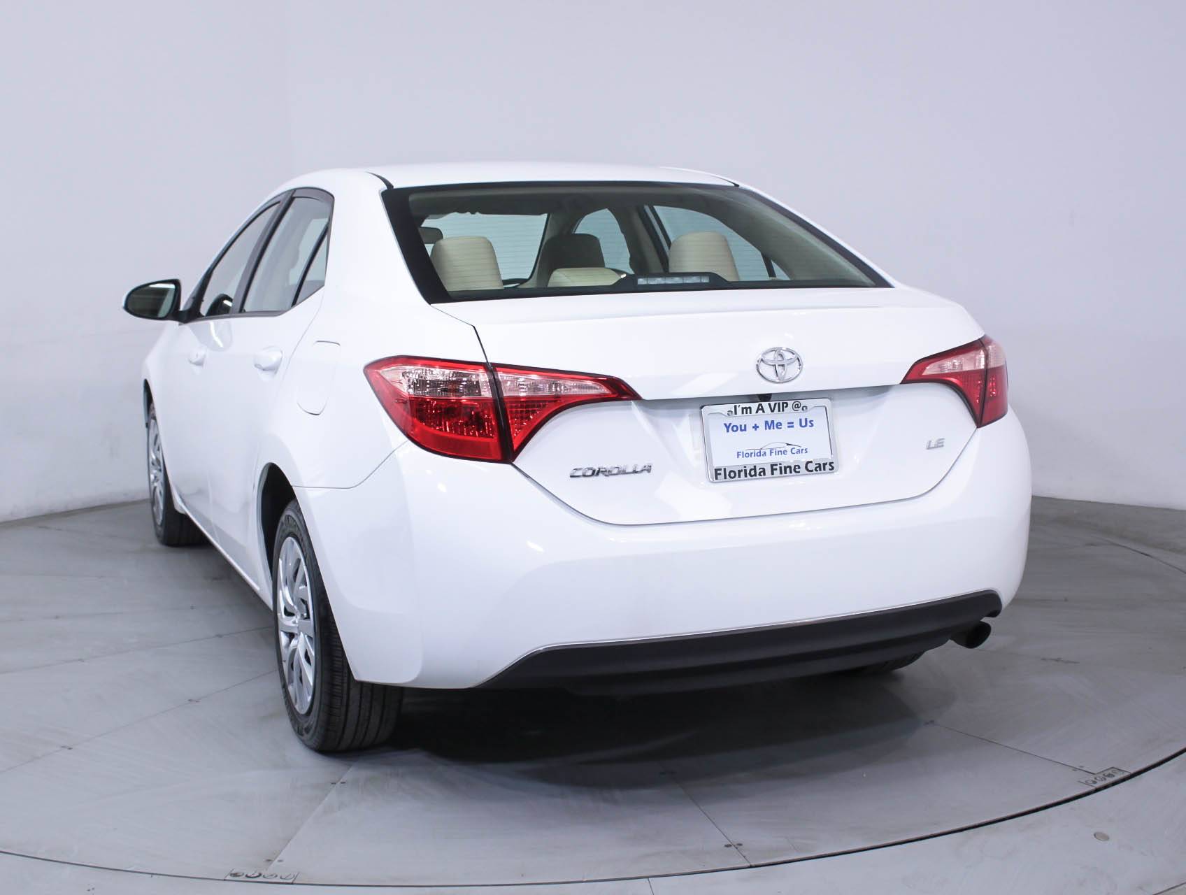 Florida Fine Cars - Used TOYOTA COROLLA 2017 MIAMI Le