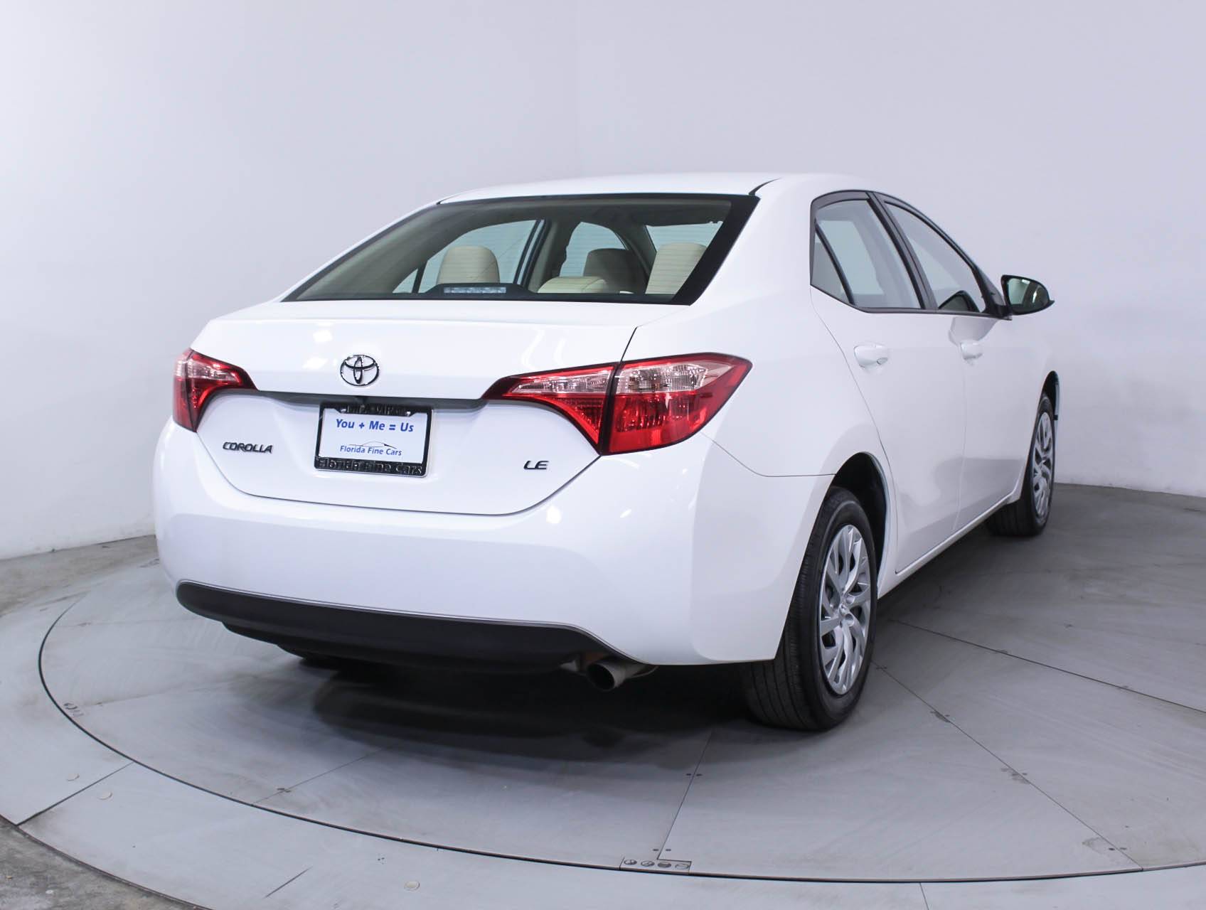 Florida Fine Cars - Used TOYOTA COROLLA 2017 MIAMI Le