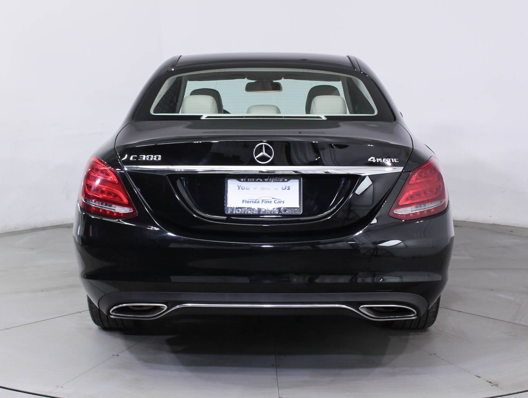 Florida Fine Cars - Used MERCEDES-BENZ C CLASS 2015 MIAMI C300 4MATIC