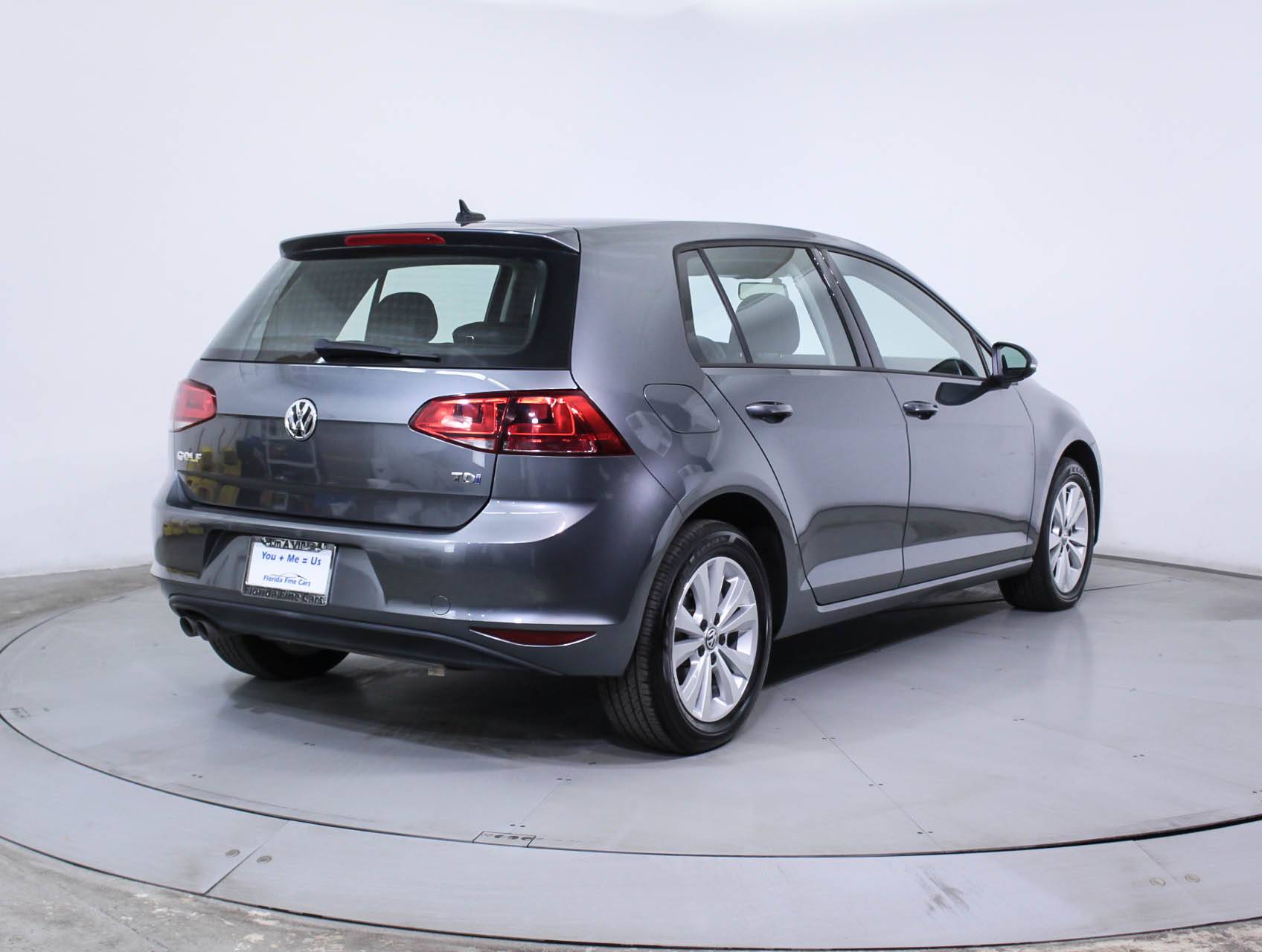 Florida Fine Cars - Used VOLKSWAGEN GOLF 2015 MIAMI Tdi Se
