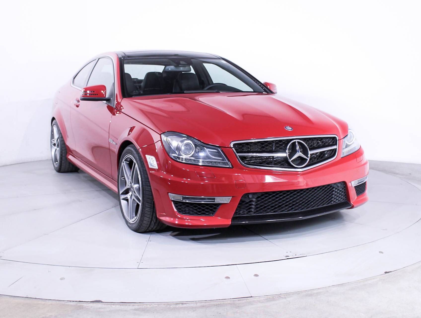 Florida Fine Cars - Used MERCEDES-BENZ C CLASS 2013 MIAMI C63 AMG