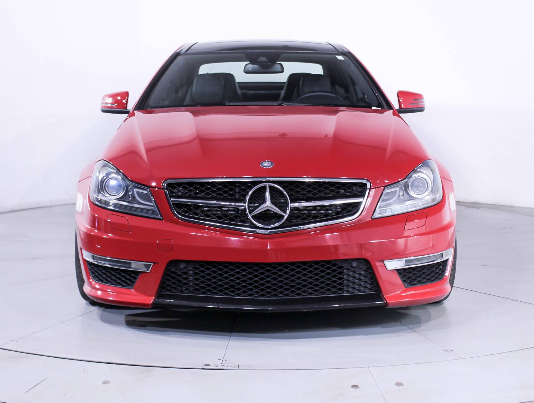 Florida Fine Cars - Used MERCEDES-BENZ C CLASS 2013 MIAMI C63 AMG