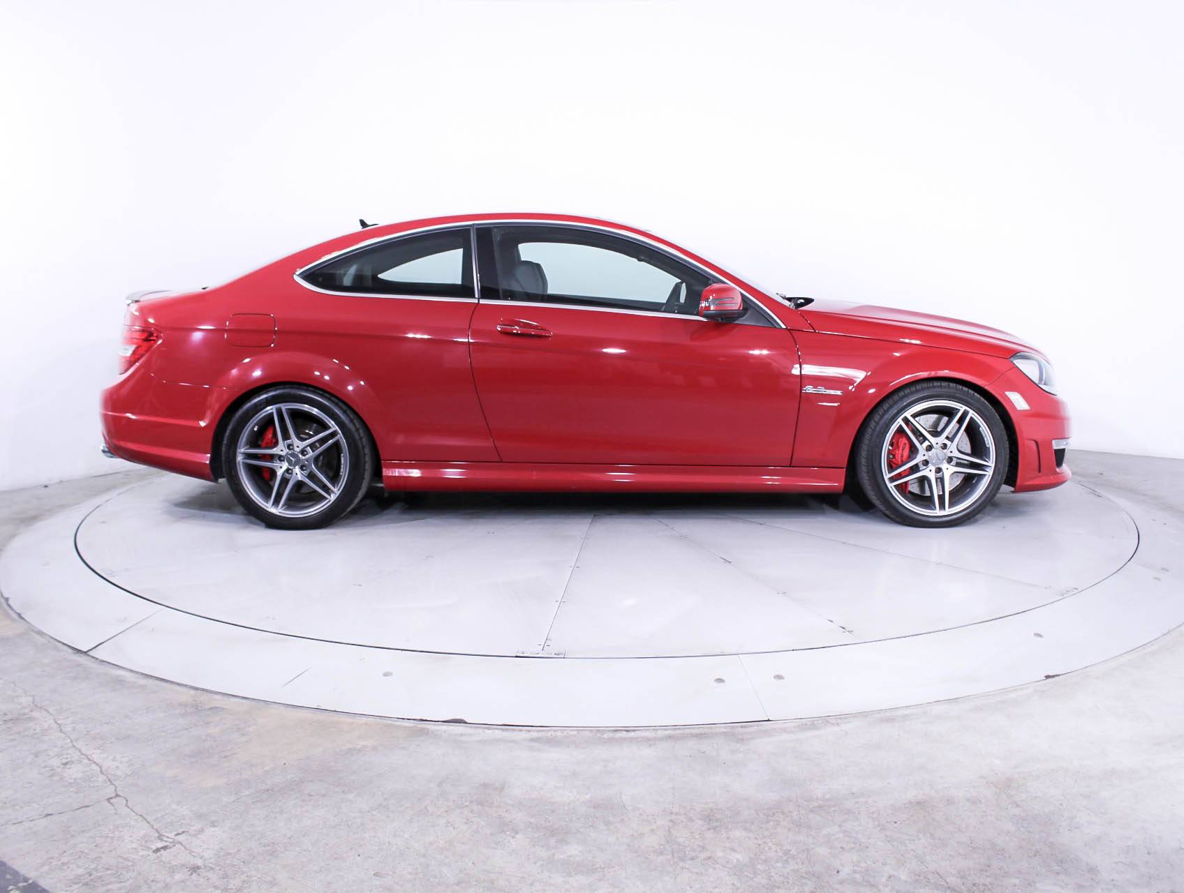 Florida Fine Cars - Used MERCEDES-BENZ C CLASS 2013 MIAMI C63 AMG