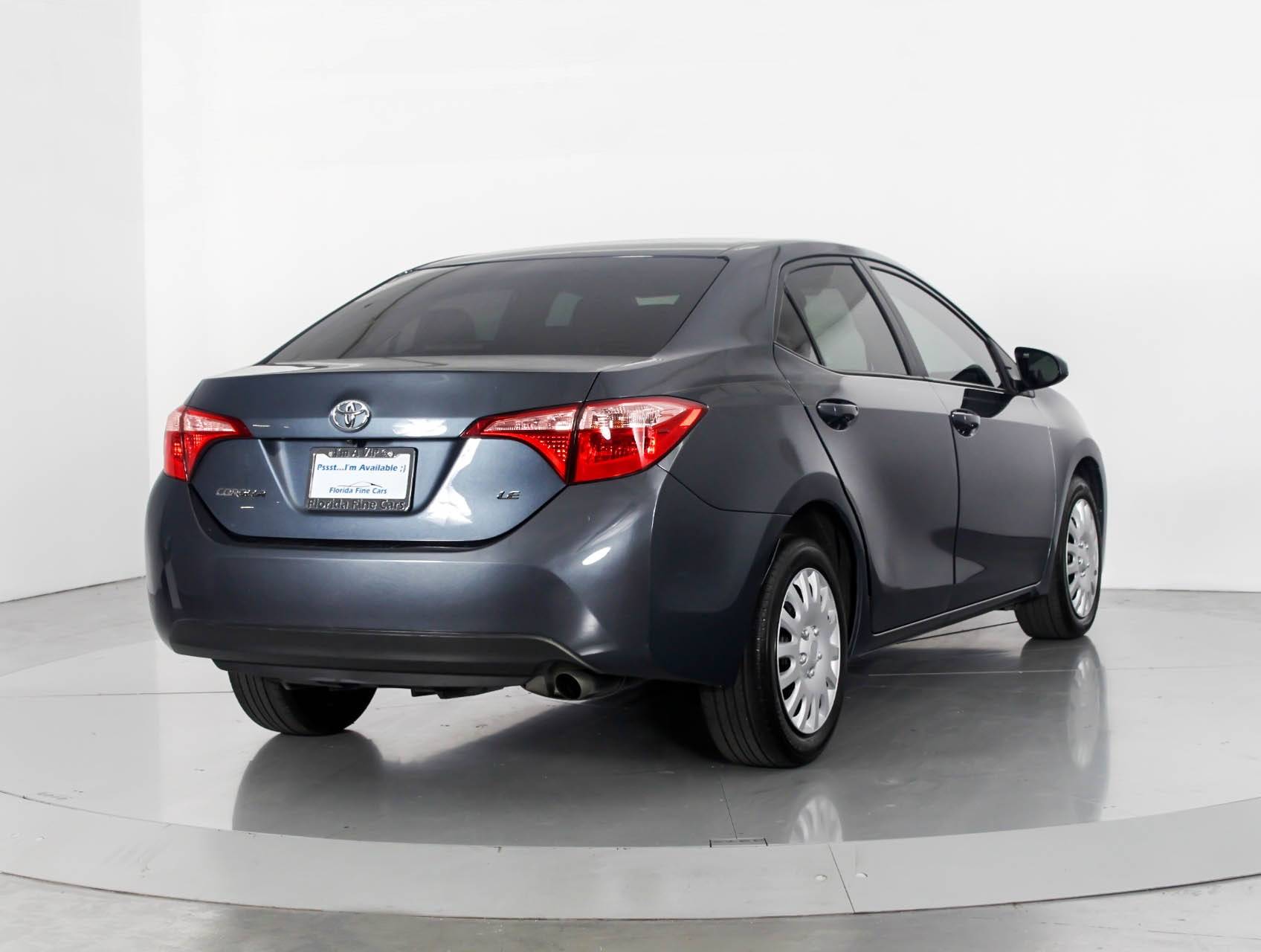Florida Fine Cars - Used TOYOTA COROLLA 2017 WEST PALM Le