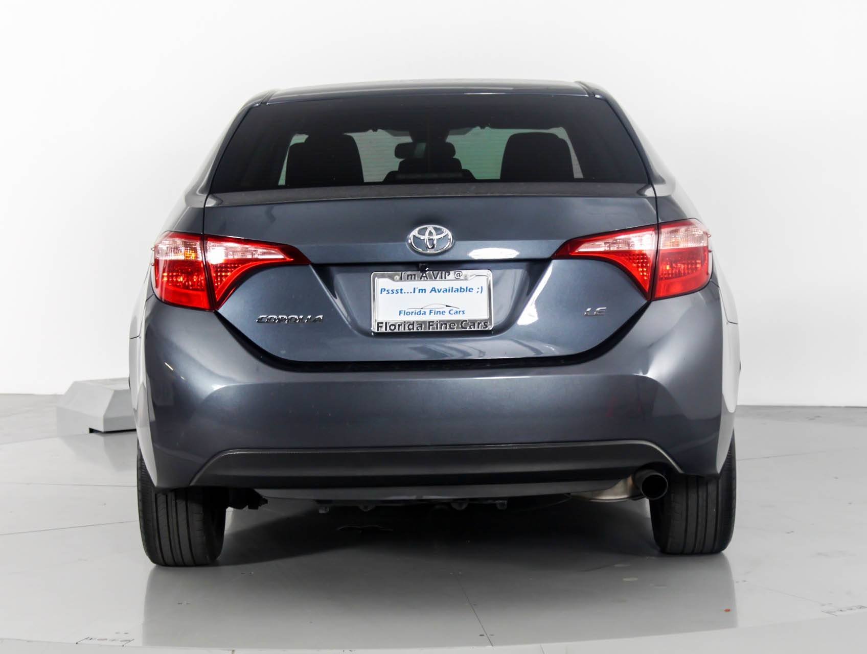 Florida Fine Cars - Used TOYOTA COROLLA 2017 WEST PALM Le