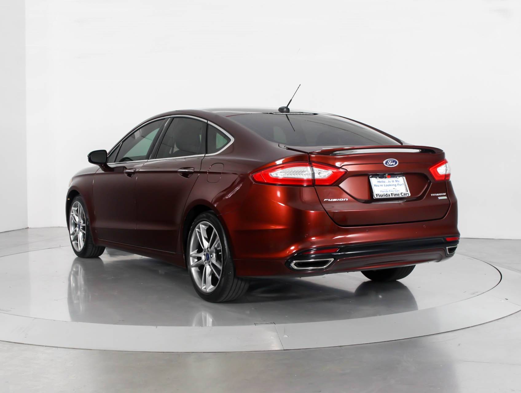 Florida Fine Cars - Used FORD FUSION 2015 WEST PALM TITANIUM