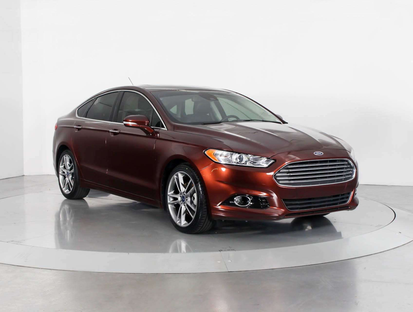 Florida Fine Cars - Used FORD FUSION 2015 WEST PALM TITANIUM