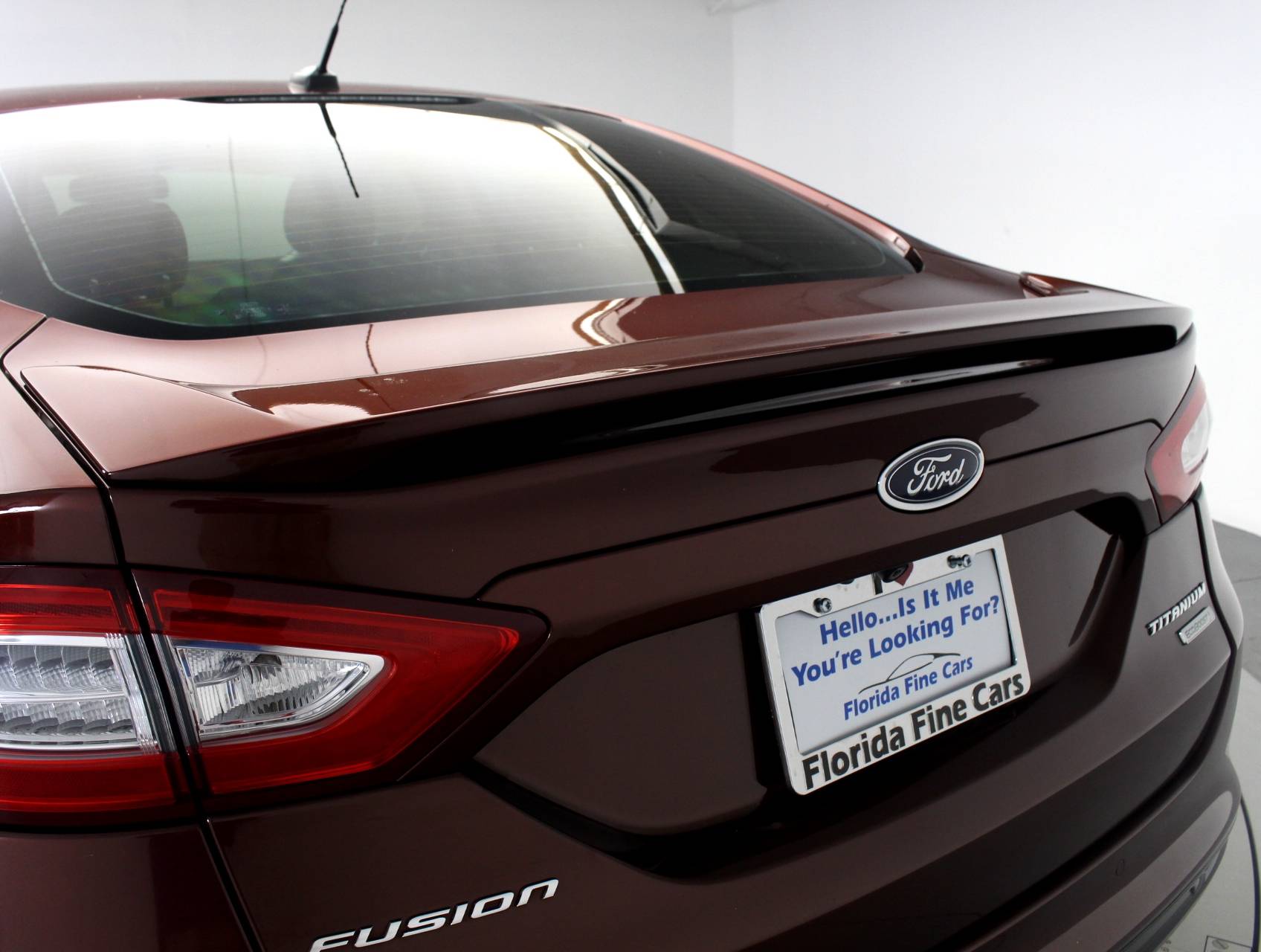 Florida Fine Cars - Used FORD FUSION 2015 WEST PALM TITANIUM