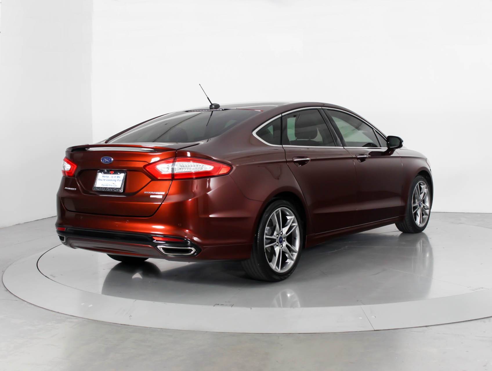 Florida Fine Cars - Used FORD FUSION 2015 WEST PALM TITANIUM