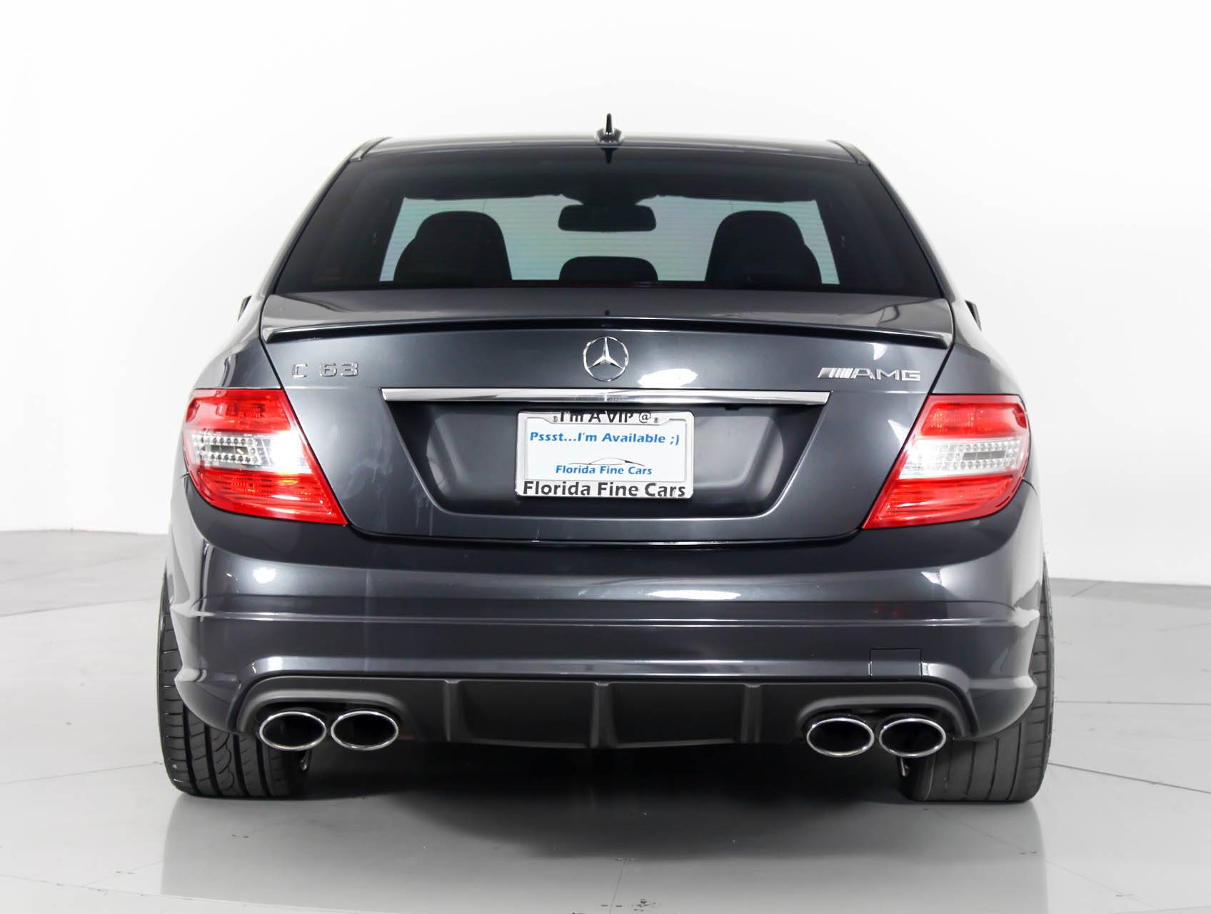 Florida Fine Cars - Used MERCEDES-BENZ C CLASS 2011 WEST PALM C63 AMG