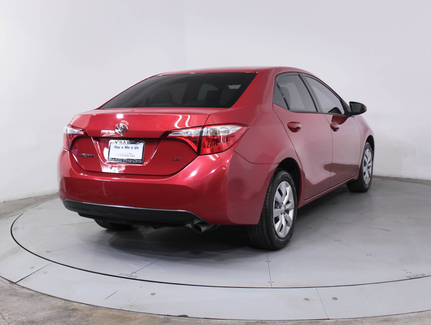 Florida Fine Cars - Used TOYOTA COROLLA 2015 MARGATE Le