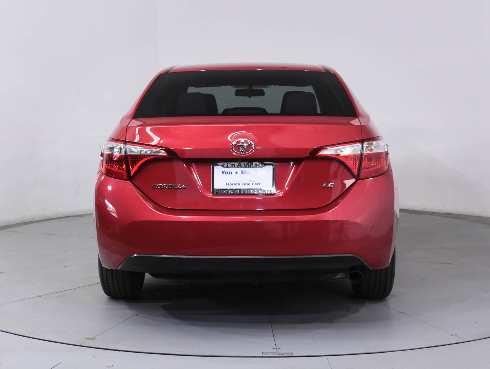 Florida Fine Cars - Used TOYOTA COROLLA 2015 MARGATE Le