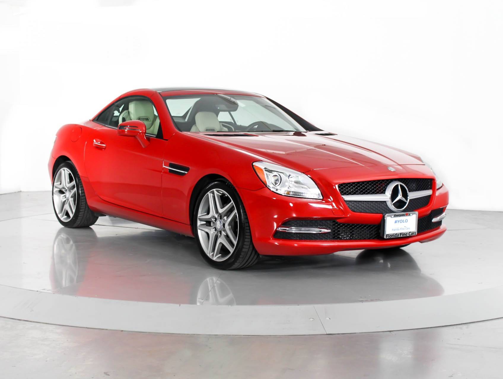 Florida Fine Cars - Used MERCEDES-BENZ SLK CLASS 2015 WEST PALM SLK250