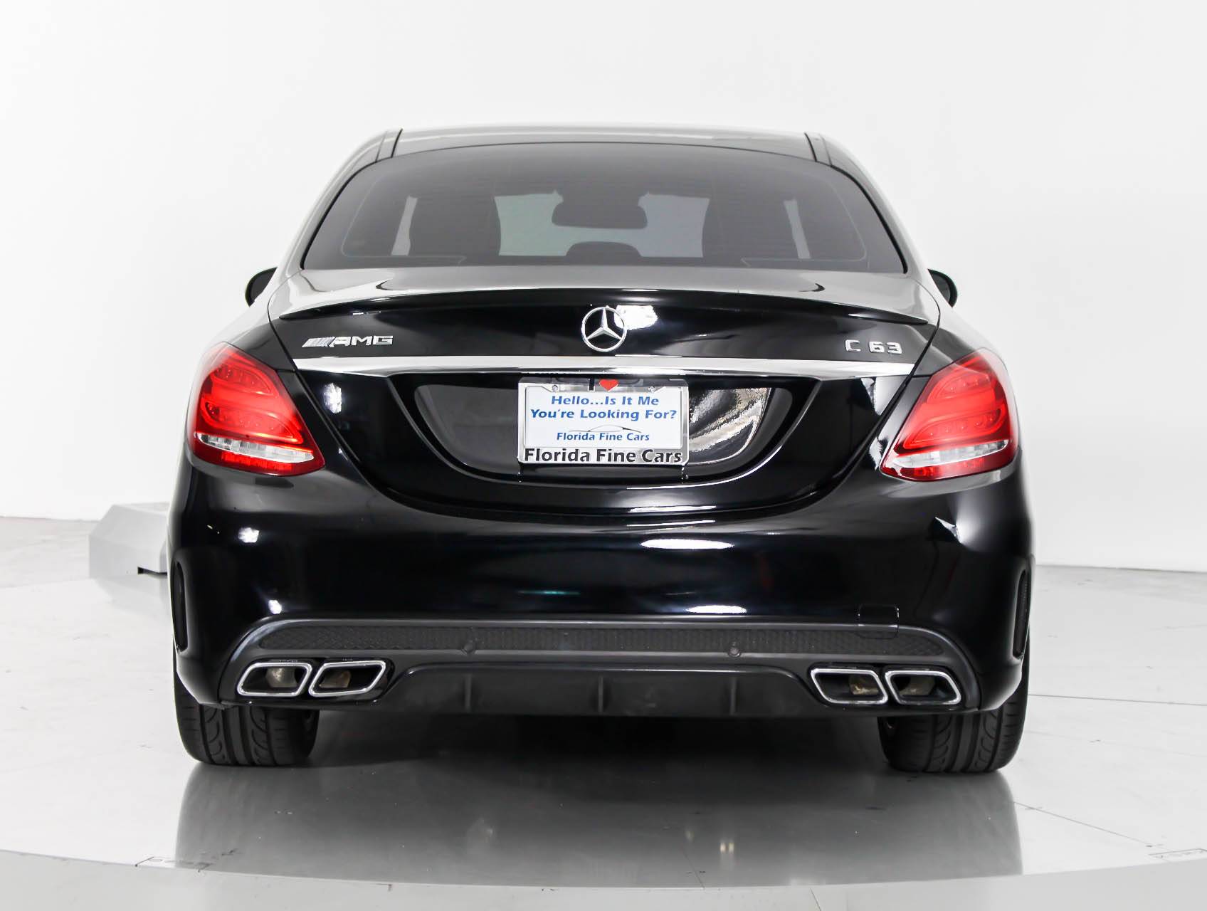 Florida Fine Cars - Used MERCEDES-BENZ C CLASS 2016 WEST PALM C63 AMG