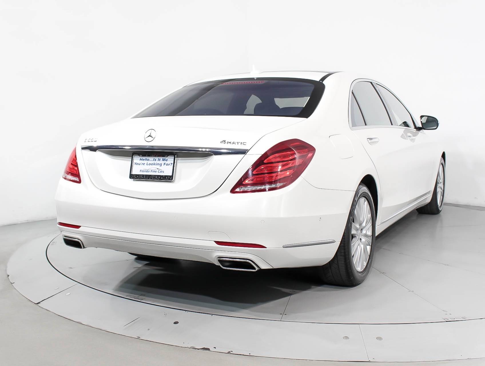 Florida Fine Cars - Used MERCEDES-BENZ S CLASS 2015 MIAMI S550 4MATIC