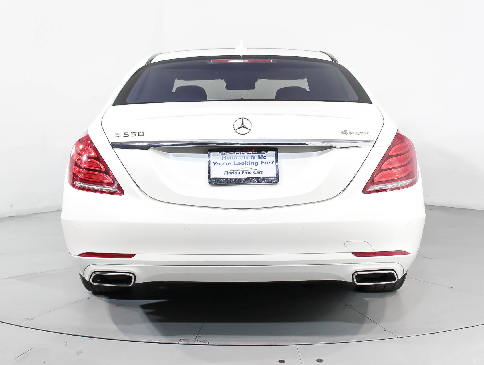 Florida Fine Cars - Used MERCEDES-BENZ S CLASS 2015 MIAMI S550 4MATIC