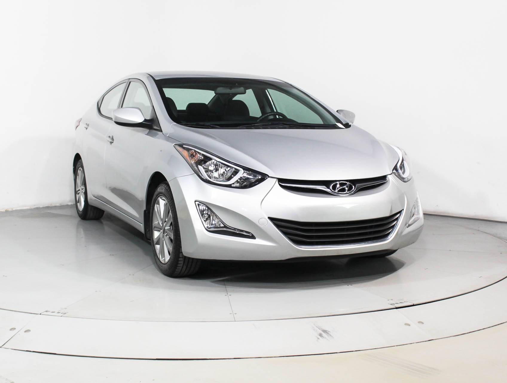 Florida Fine Cars - Used HYUNDAI ELANTRA 2014 HOLLYWOOD Se