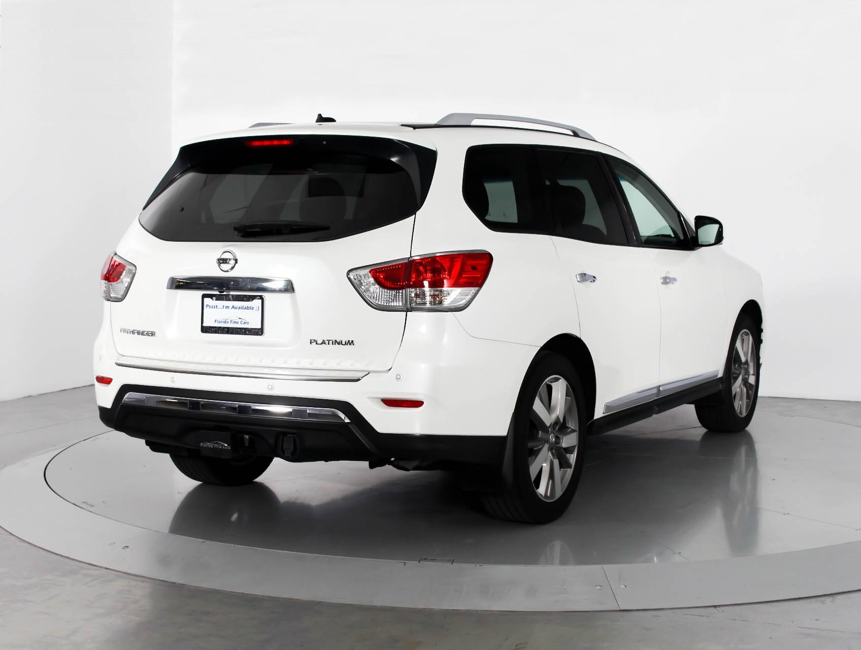 Florida Fine Cars - Used NISSAN PATHFINDER 2015 WEST PALM Platinum