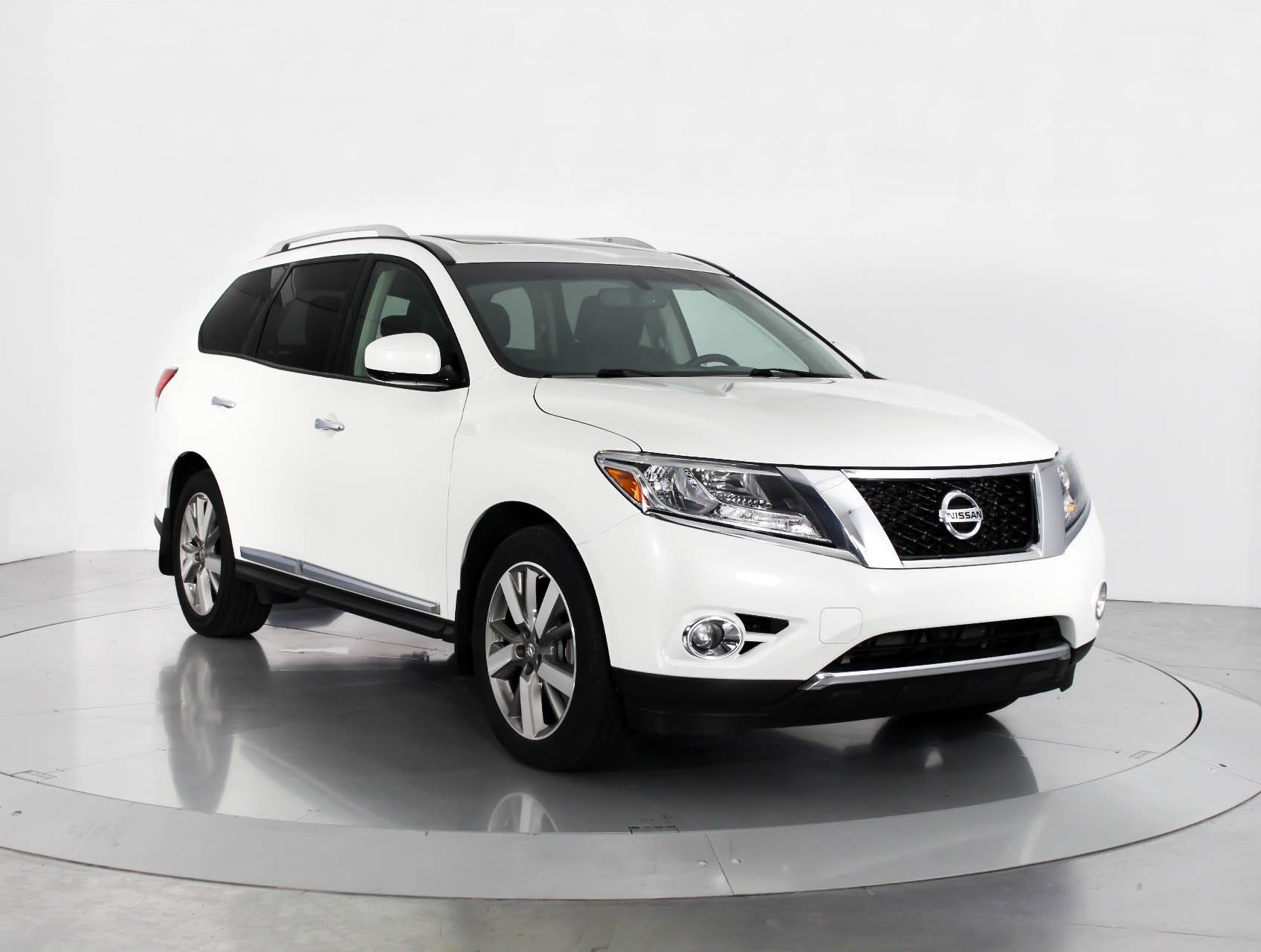 Florida Fine Cars - Used NISSAN PATHFINDER 2015 WEST PALM Platinum