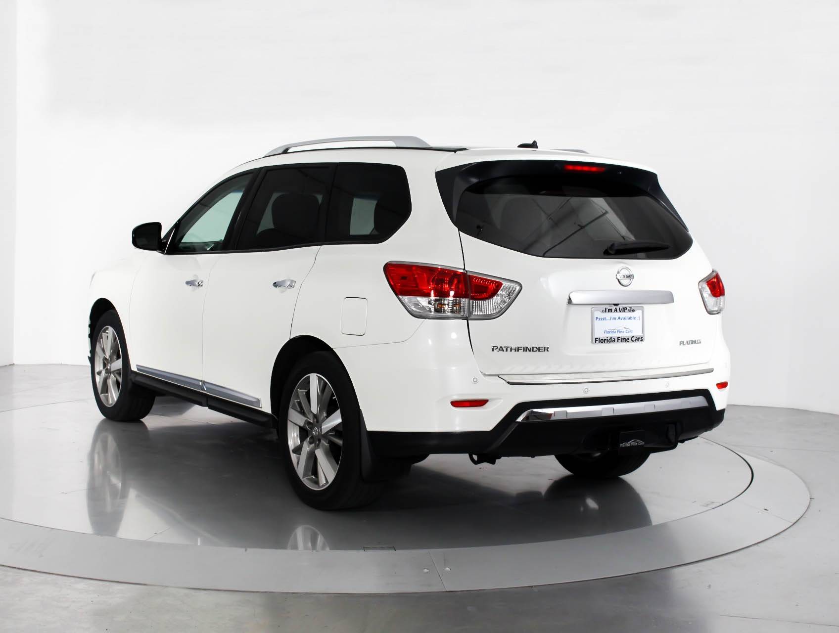 Florida Fine Cars - Used NISSAN PATHFINDER 2015 WEST PALM Platinum