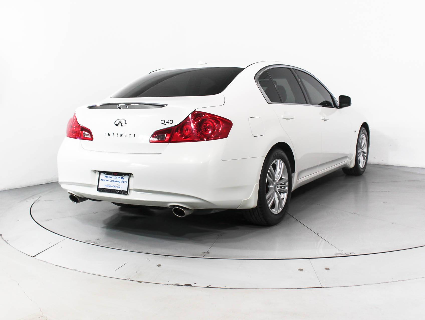 Florida Fine Cars - Used INFINITI Q40 2015 HOLLYWOOD 