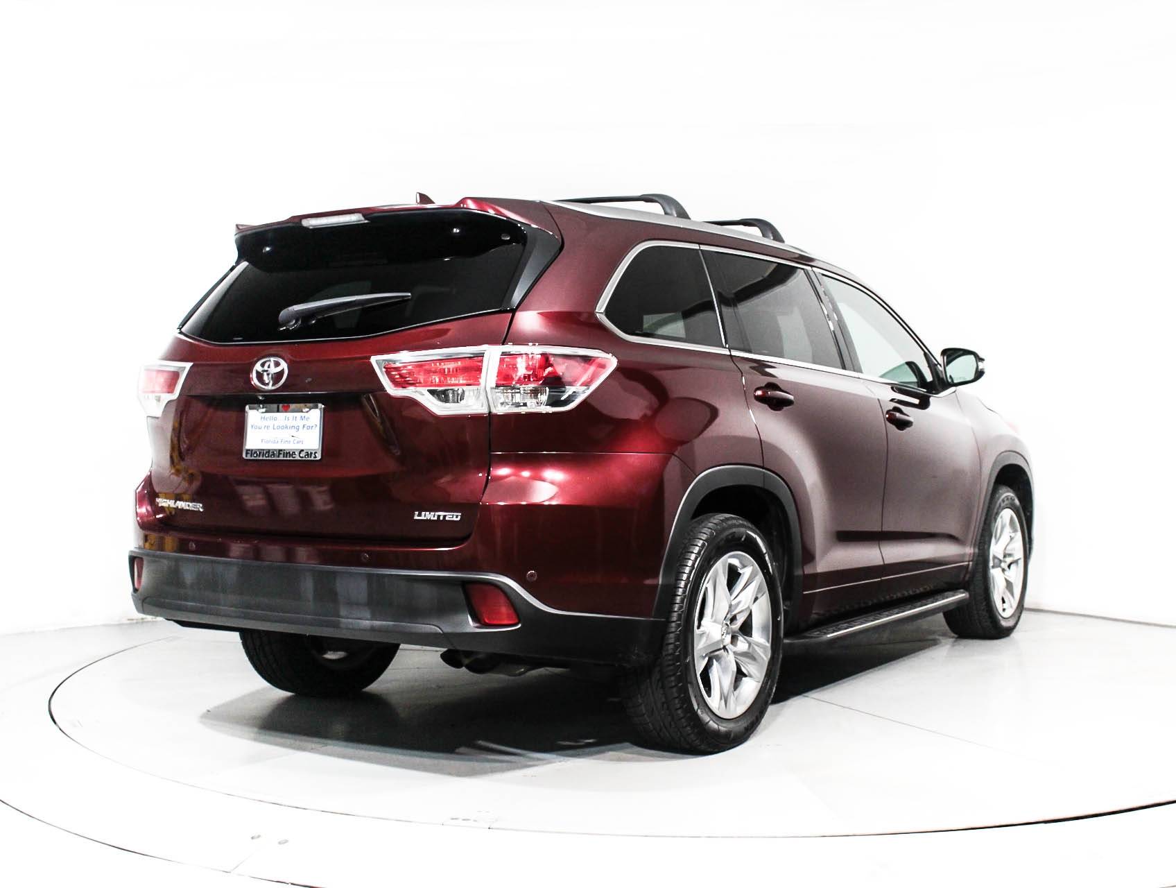 Florida Fine Cars - Used TOYOTA HIGHLANDER 2014 HOLLYWOOD LIMITED